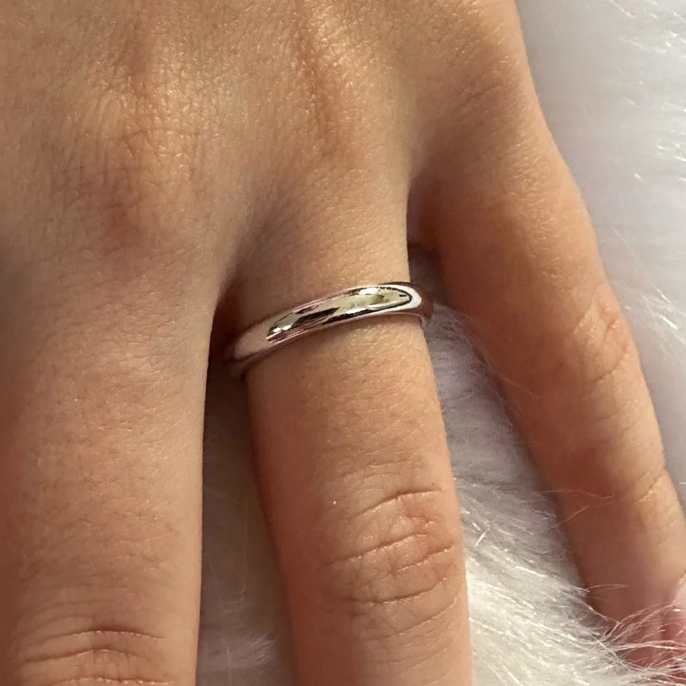 18k GP Band Ring